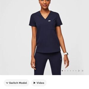 Figs Catarina Scrub Top